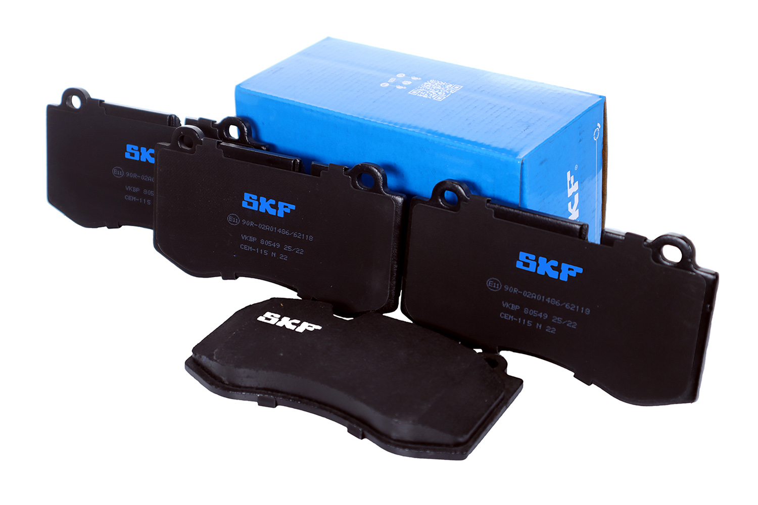 SKF VKBP 80549 Bremsbelagsatz, Scheibenbremse